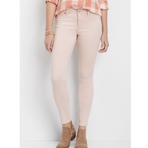 Maurices Pink Jeans! Size Large!